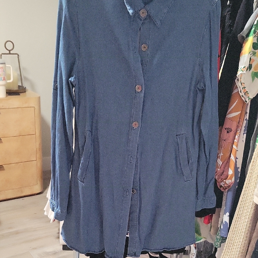 Coco + Carmen Blue Mini Dress